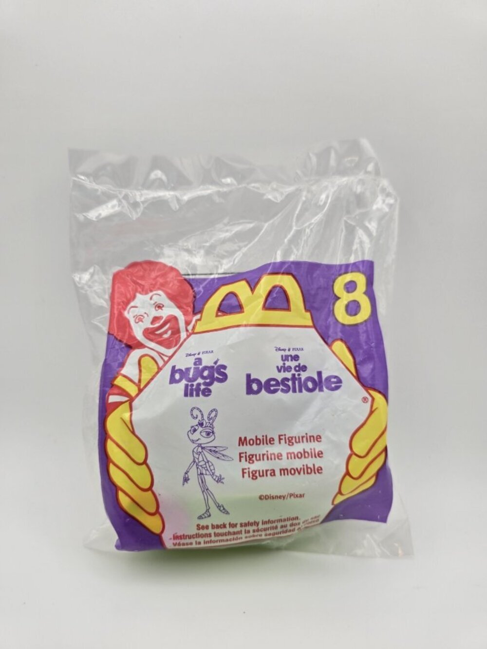 1998 McDonald's Happy Meal A Bugs Life Mobile Figurine # 8 New